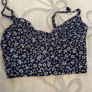 Princess Polly Ditsy Floral Ruffle Crop Top